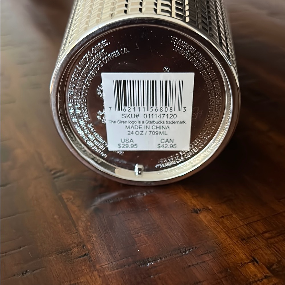 Starbucks Silver Tumbler - Picture 3 of 5